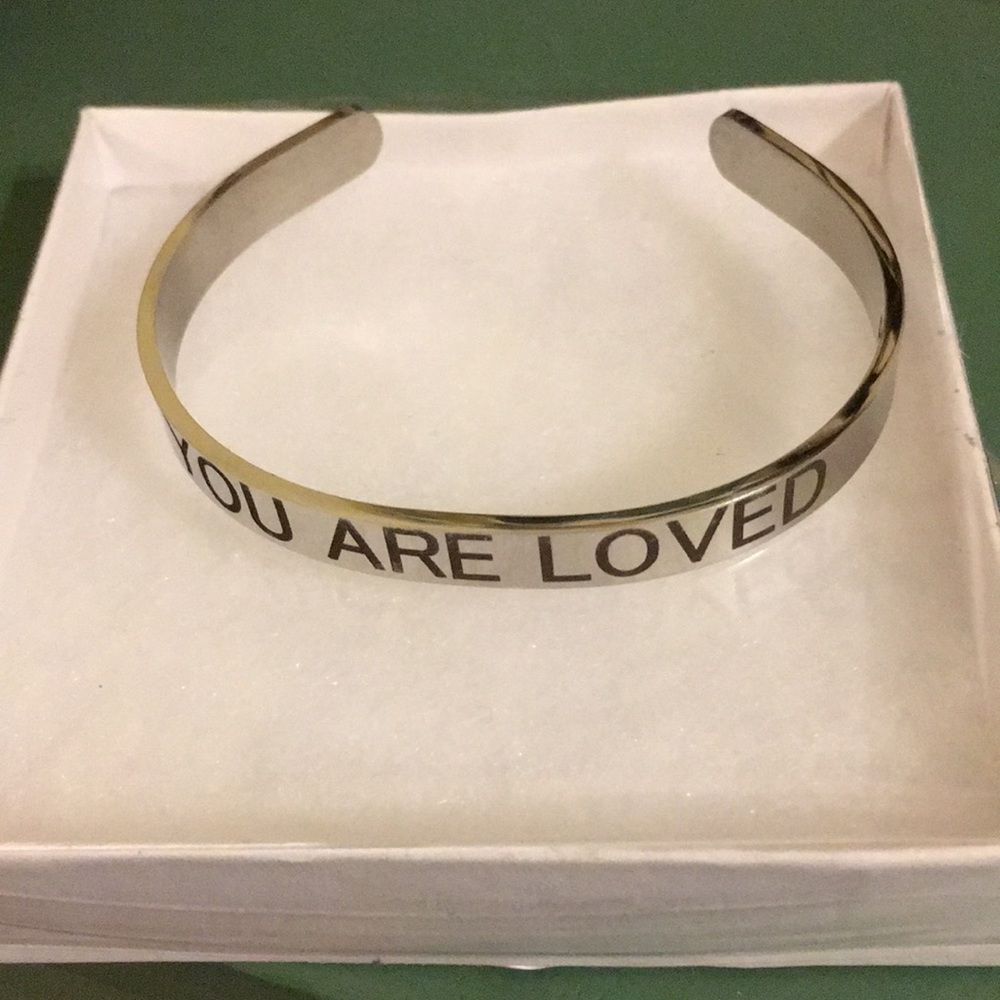 You are loved bracelet